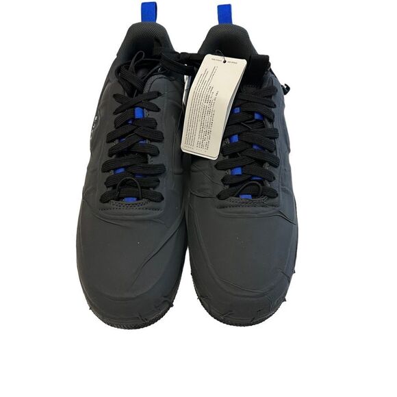 Nike Air Force 1 Low Experiment Sneaker 9 Black Hyper Royal CV1754-001 - Picture 2 of 9